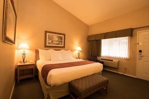 Deluxe Suite, 1 King Bed with Sofa bed, Non Smoking | Desk, laptop workspace, blackout drapes, iron/ironing board