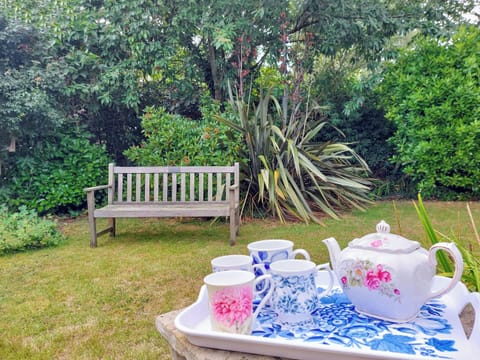 Tea in the garden. | Foxes Retreat, Thornton Watlass, near Masham