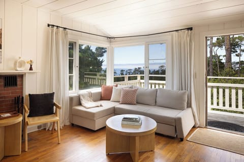 Couch with a view! Twin sleeper shown here.