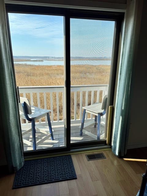 Perfect spot to drink your morning coffee off the main bedroom