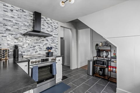 Cook your meals in our fully equipped kitchen.