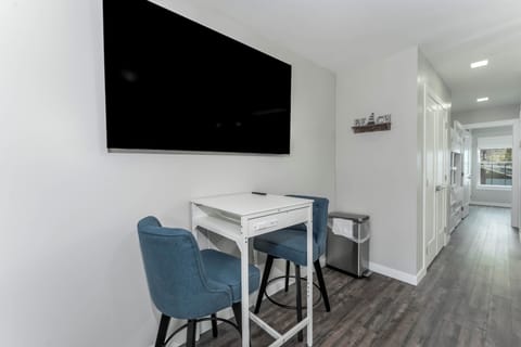 Catch up on your favorite shows or enjoy a movie marathon in our family-friendly living room!