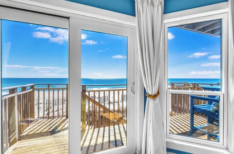 Beach front views!