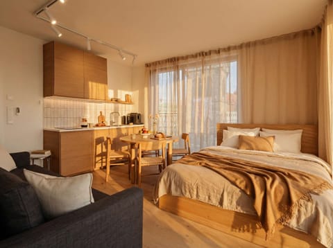 Top floor apartment with amazing view to Henry`s Tower