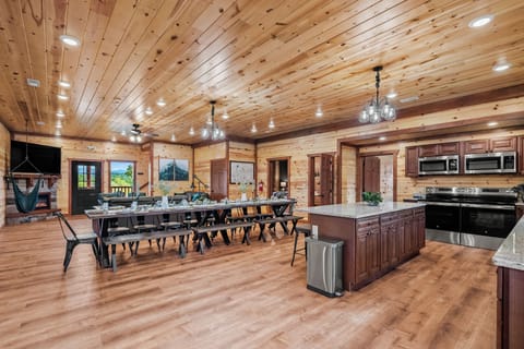 Very spacious open concept