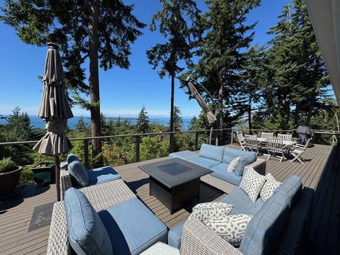 Large Deck on View Side of house