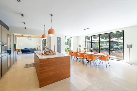 View of Alpilles from this superb holiday home