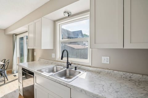 Bright kitchen with counter space