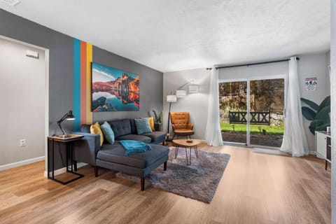Condo, Multiple Beds, Patio, Garden View (Bigfoots' Bluff Retreat) | Living area | 42-inch flat-screen TV with digital channels
