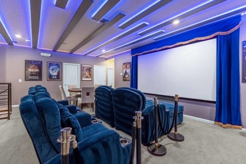 In Home Movie Theatre and Games Room