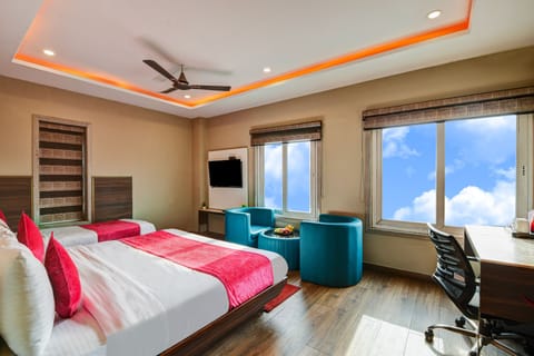 Superior Triple Room, City View | View from room