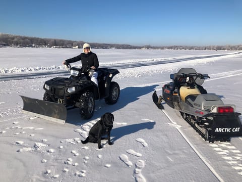 Bring your winter sport toys!