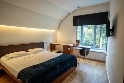 Double Room Single Use | Hypo-allergenic bedding, minibar, in-room safe, desk