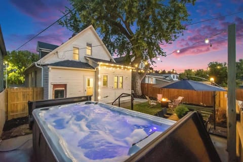 Enjoy our 14 foot Swim Spa!