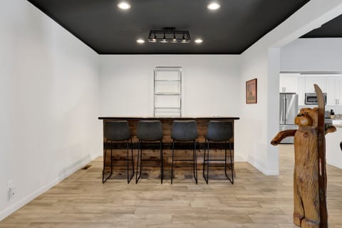 Inviting dining area designed for comfort and connection. The space feels open and airy, with a warm atmosphere that makes everyday meals and special gatherings equally enjoyable. A clean, timeless style blends effortlessly with the rest of the home, creating a cozy yet refined setting where conversations flow and memories are made.