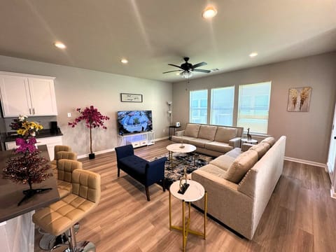 Spacious Living Room Where Relaxation Begins