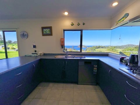 Full Kitchen with Ocean Views