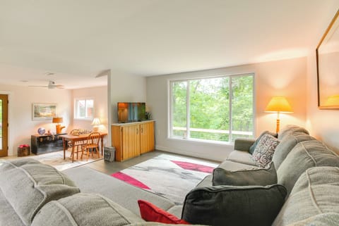 Glouster Vacation Rental | 3BR | 2.5BA | 1,100 Sq Ft | 3 Steps to Access