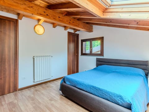 Interior Design, Bed, Bedroom, Wood, Floor, Flooring, Room, Ceiling, Furniture, Bedding