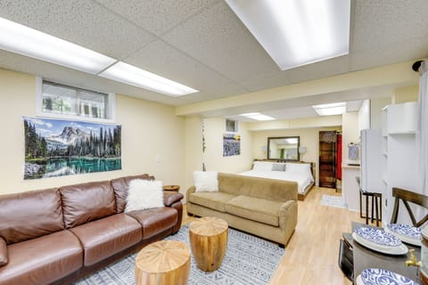 Libby Vacation Rental | Studio | 1BA | 600 Sq Ft | Stairs Required