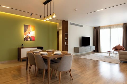 Apartment, Balcony | Living area | Flat-screen TV
