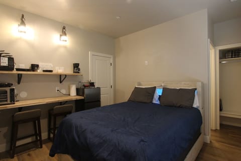 Queen Bed with under bed storage