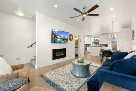 844 Jerome Unit 3 | Indoor Fireplace and Smart TV (main level)