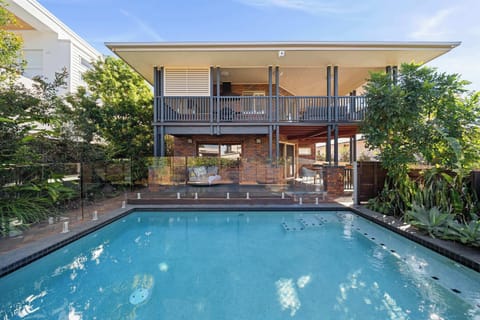 Your private tropical paradise awaits, sparkling pool, lush gardens, and sunshine just 300m from Shelly Beach.