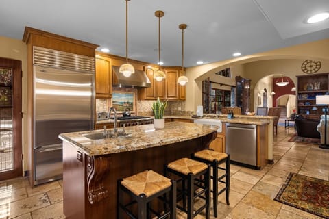 Fully prepared for a private chef!