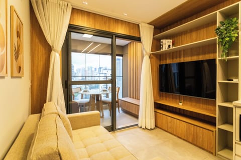 Apartment | Living room | 40-inch Smart TV with digital channels, streaming services