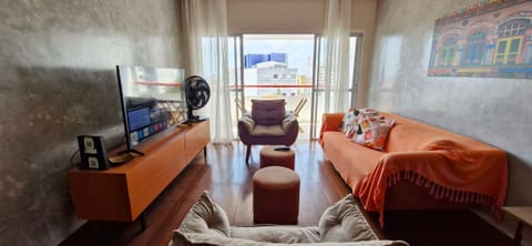 Comfort Apartment | Living area | 42-inch Smart TV with digital channels, Netflix, streaming services