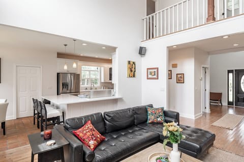 Great room and kitchen 