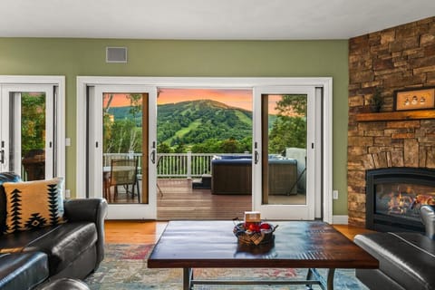 Welcome to your perfect getaway! Unbeatable view of Mount Snow right from the living room