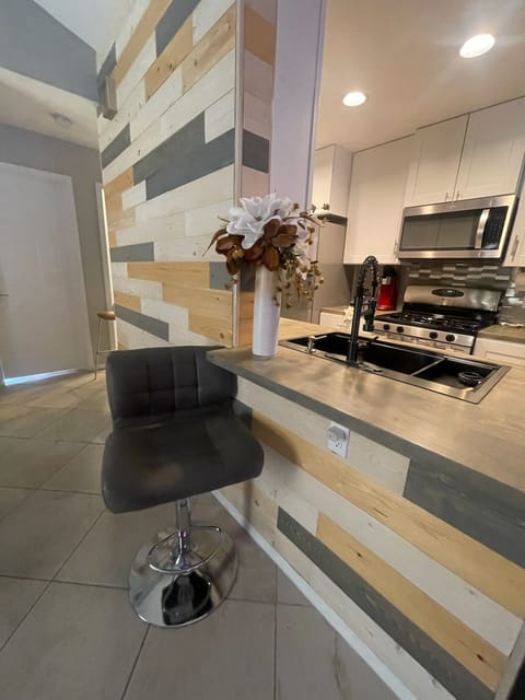 View into Kitchen from Living Area
