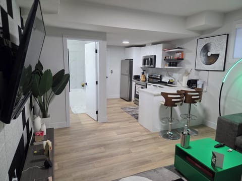 View from the bedrooms entrance