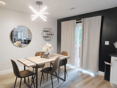 Dining Area (Glass doors open to deck)