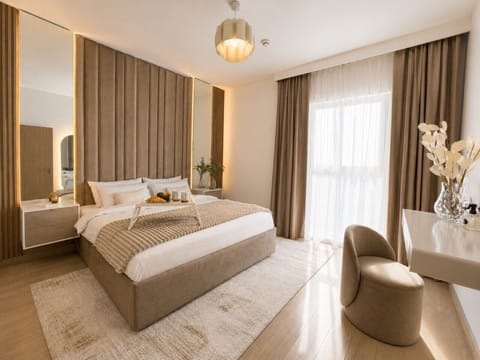 Luxury 1 bedroom apartment available on short term rental in Yas Island, Abu Dhabi, UAE
