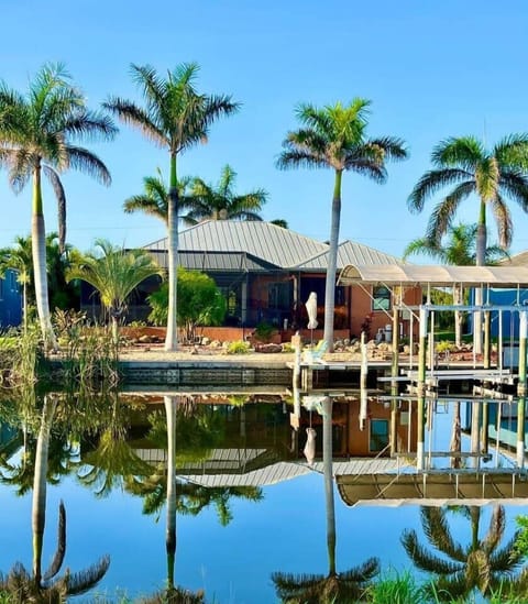 View from across the canal.