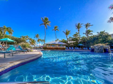 The Elysian pool - plenty of space for everyone, and a hot tub too!