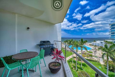 Take in stunning ocean views from your private balcony. Enjoy morning coffee, fire up the grill, or unwind with breathtaking sunsets overlooking Puerto Vallarta's beautiful coastline.