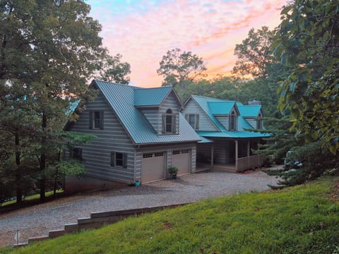 Summer's Golden hour at the cabin
