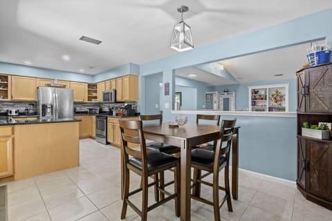 Open concept kitchen | living | dining