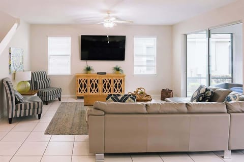 Bright, open, and perfect for gathering — the main living area is the heart of the home.

