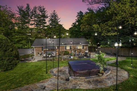 Welcome to a spacious backyard where the fun never ends! From morning coffee in the fresh air to games, laughter, and starlit evenings, this outdoor space is made for making memories. 