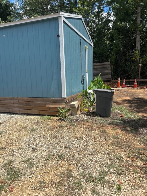Park right in front of of these cones.