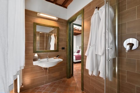 Deluxe Room | Bathroom | Shower, free toiletries, hair dryer, bathrobes