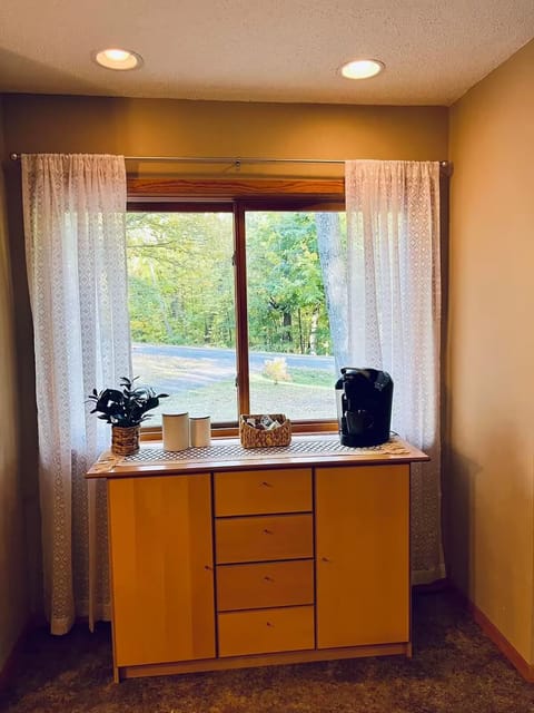 Coffee/tea bar for all your caffeinated needs! 