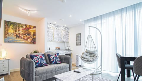 Lounge at Avo Apartments Short Lets & Serviced Accommodation