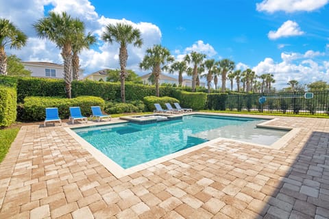 Enjoy your private resort-style pool surrounded by swaying palms. Perfect for relaxing after big Disney days!