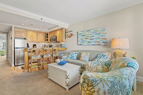 Living Room with Queen Sleeper Sofa